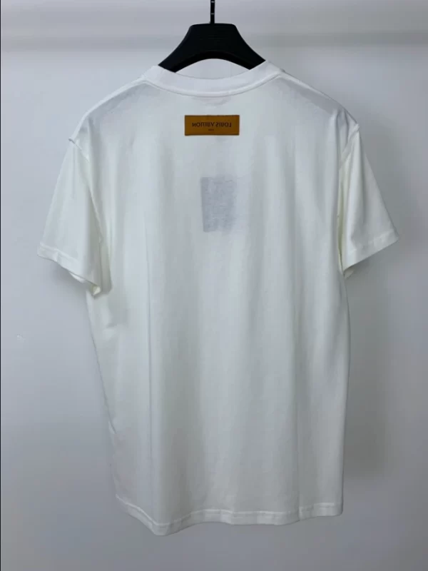 Louis Vuitton Embossed LV Cotton T-Shirt - LRT08