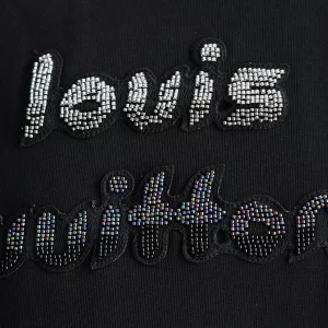 Louis Vuitton Embroidered Beads Cotton T-Shirt - LRT19