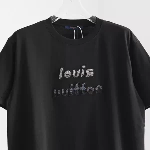 Louis Vuitton Embroidered Beads Cotton T-Shirt - LRT19