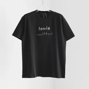 Louis Vuitton Embroidered Beads Cotton T-Shirt - LRT19