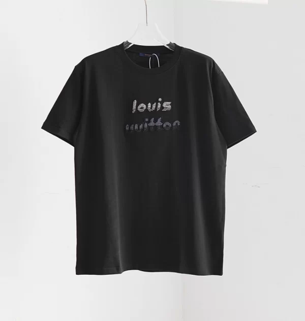 Louis Vuitton Embroidered Beads Cotton T-Shirt - LRT19